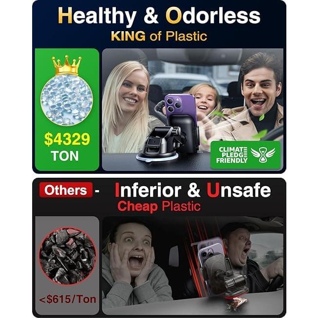 Soporte para Teléfono de Coche VANMASS 2025 Grado Militar