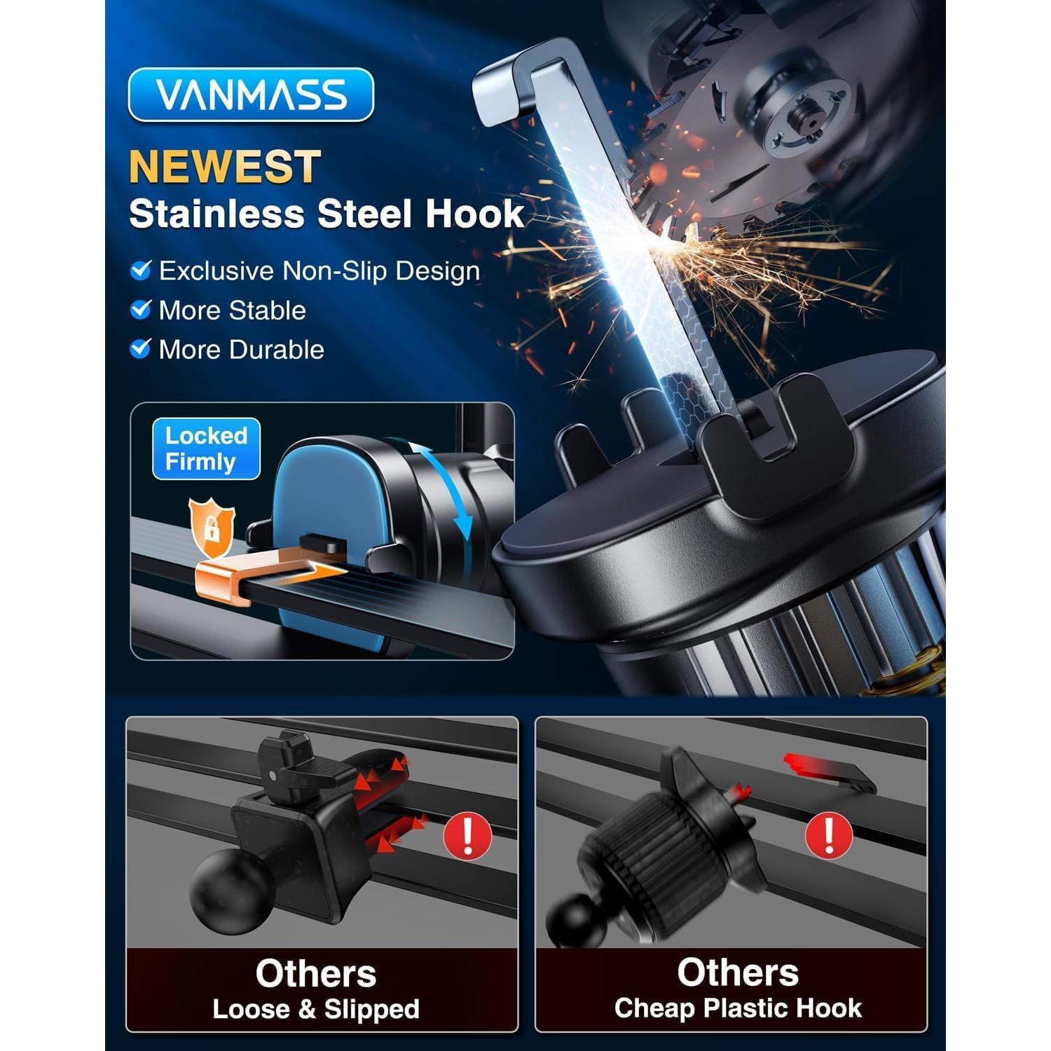 Soporte para Teléfono de Coche VANMASS 2025 Grado Militar