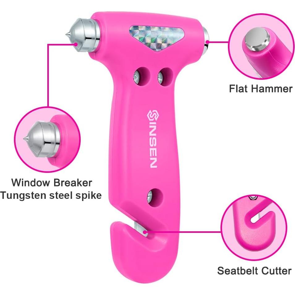 Martillo de Seguridad SINSEN 3 en 1 para Automóviles