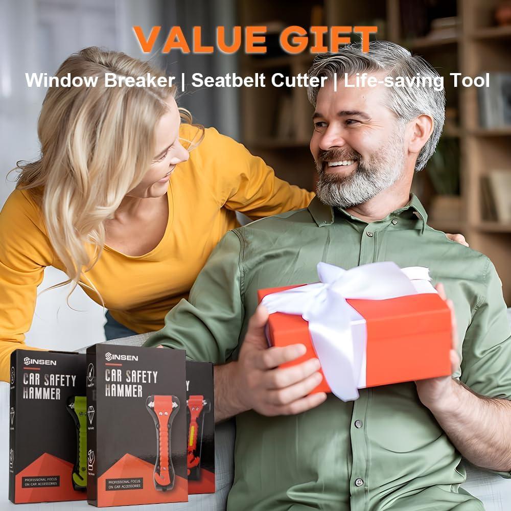 Martillo de Seguridad SINSEN 3 en 1 para Automóviles