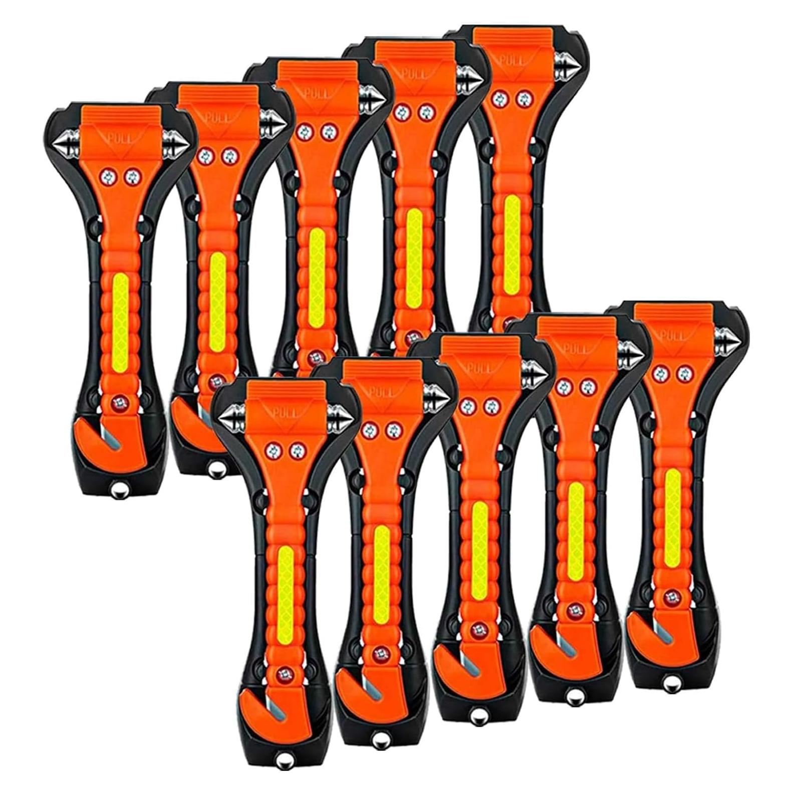 Martillo de Seguridad ZHSX 10 Piezas Escape Emergencia Auto