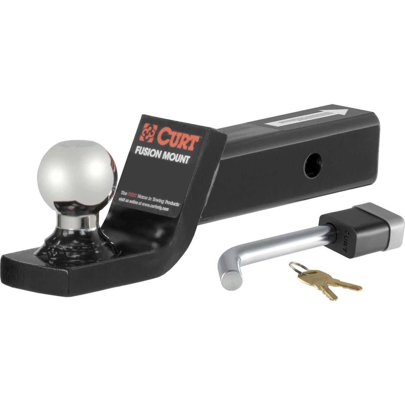 Soporte de Remolque CURT 45141 con Bola de 5 cm y Cerradura