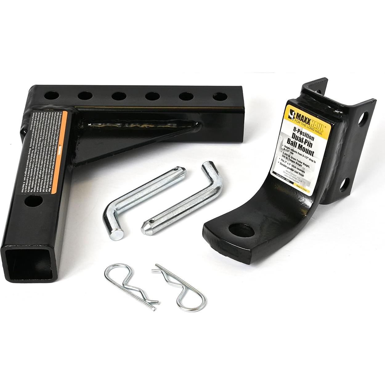 Enganche de Remolque MaxxHaul 70067 Ajustable 8 Posiciones 2267 kg