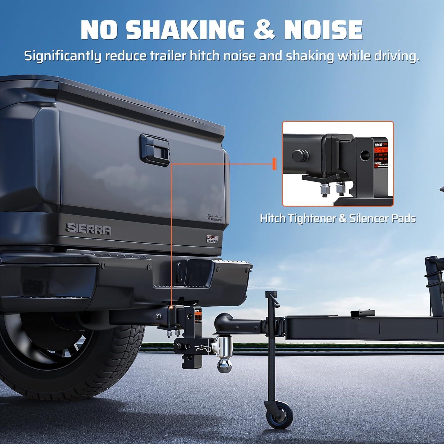 Enganche de Remolque Ajustable Ehaho 2''x15.24cm 5670kg