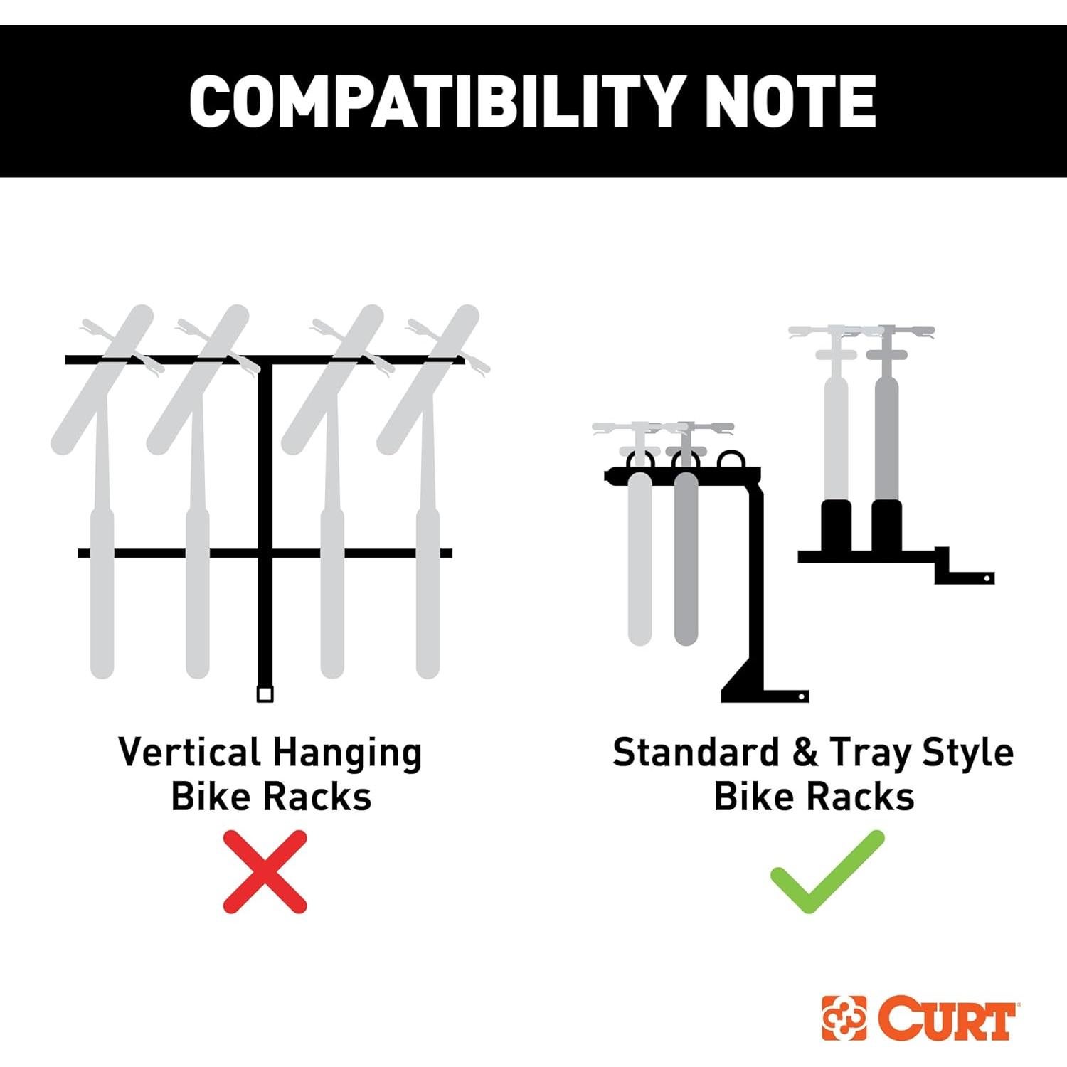 CURT 13472 Class 3 Trailer Hitch, 2-Inch Receiver, Fits Select Acura MDX, Honda Pilot