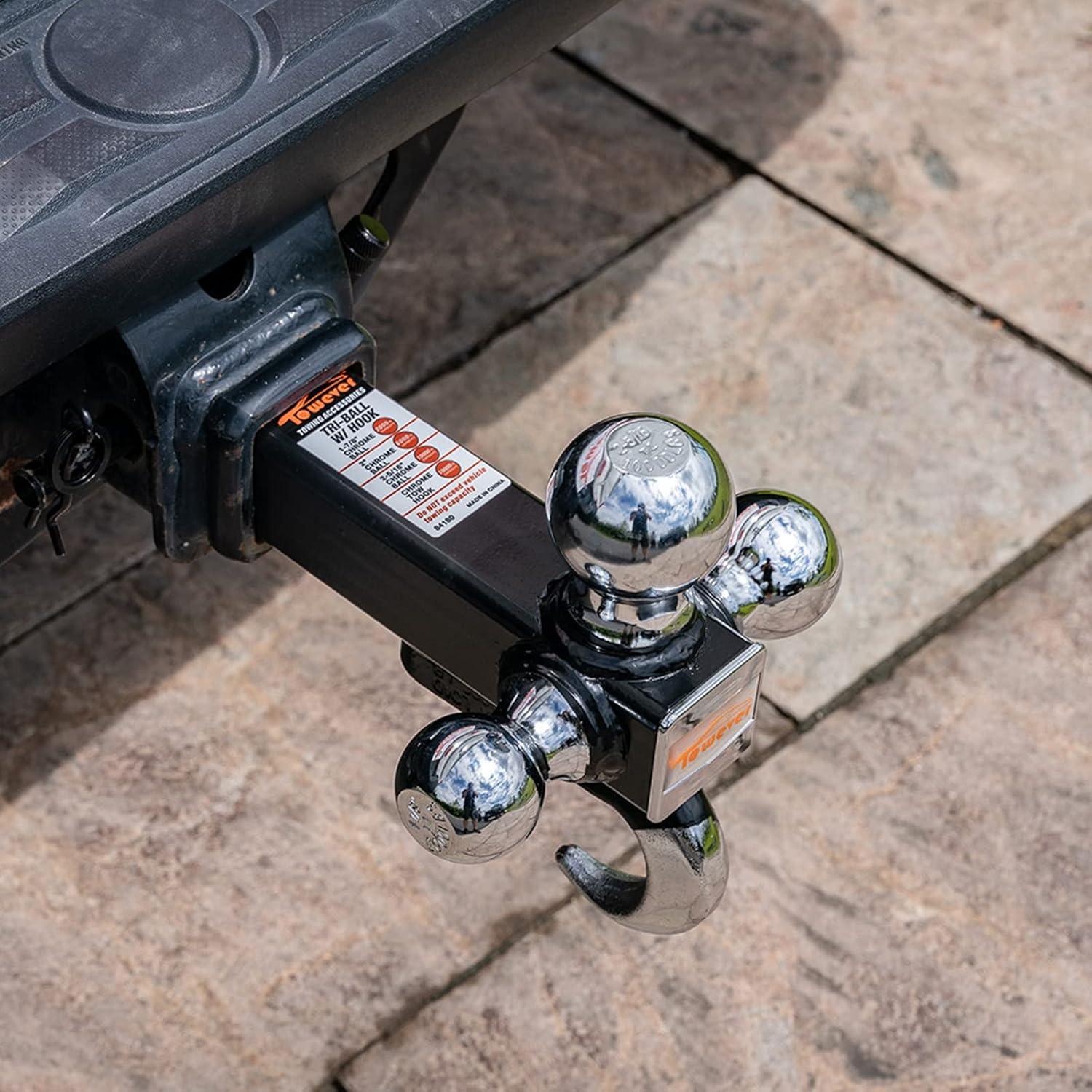 Enganche de Remolque Towever 84180 Tri Ball 3 Bolas 2"