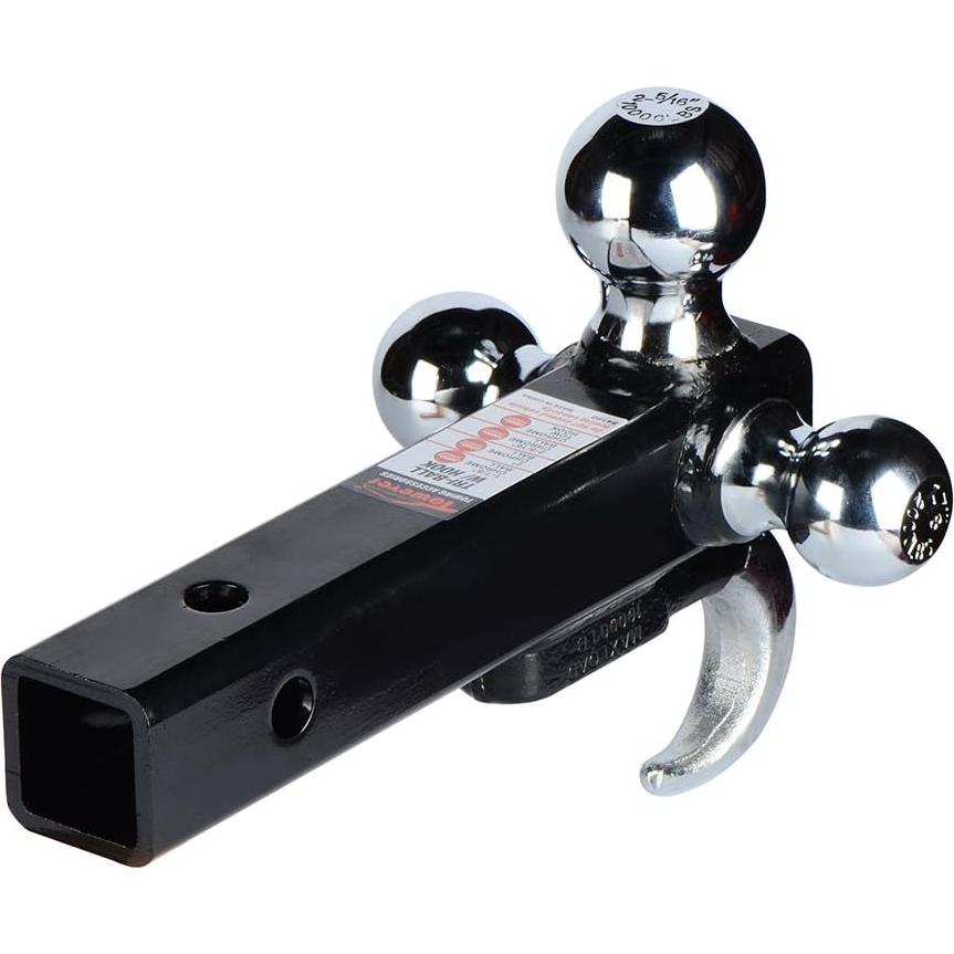 Enganche de Remolque Towever 84180 Tri Ball 3 Bolas 2"