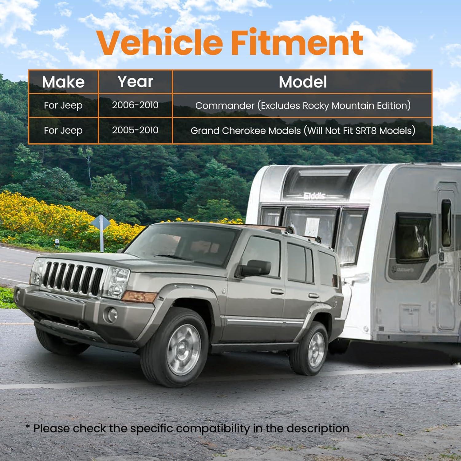 Enganche de Remolque Ajustable maXpeedingrods 2" para Jeep