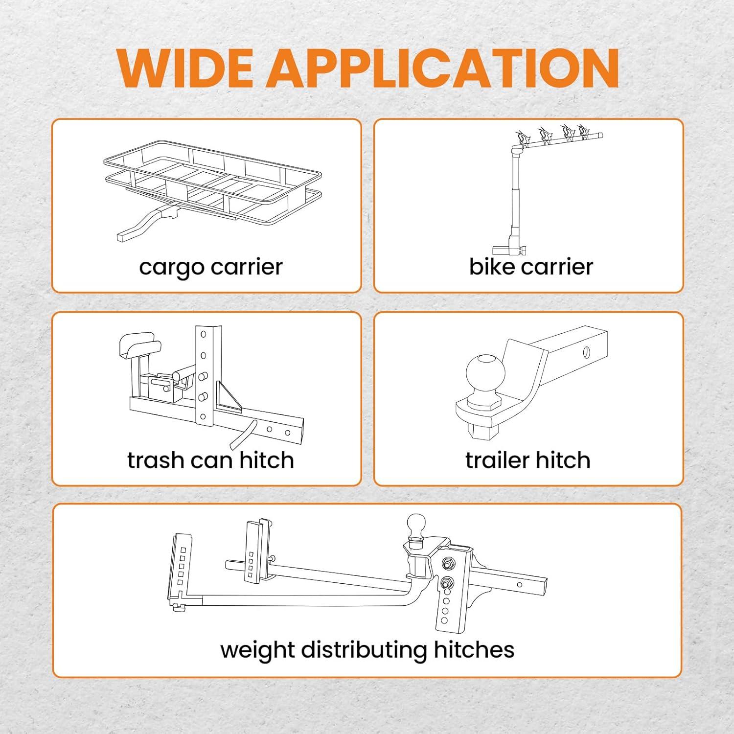 Enganche de Remolque Ajustable maXpeedingrods 2" para Jeep