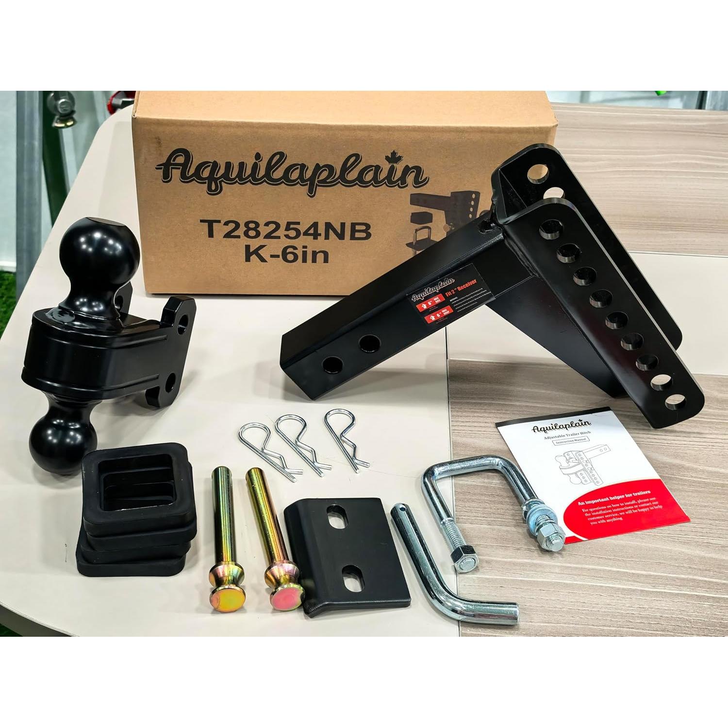 Enganche de Remolque Ajustable Aquilaplain 25000 lbs 6"