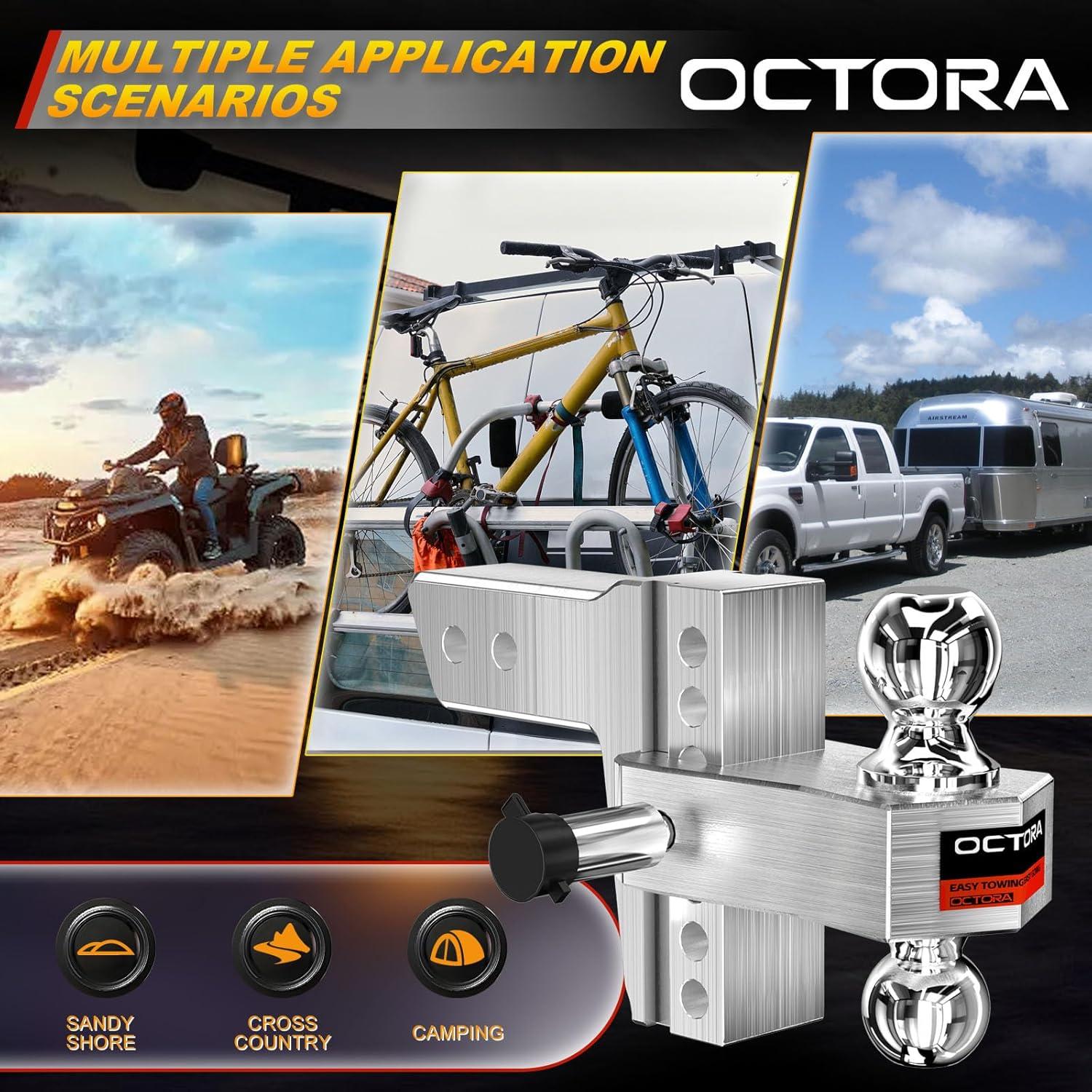 Enganche de Remolque Ajustable Octora 2006 Aluminio 5670 kg