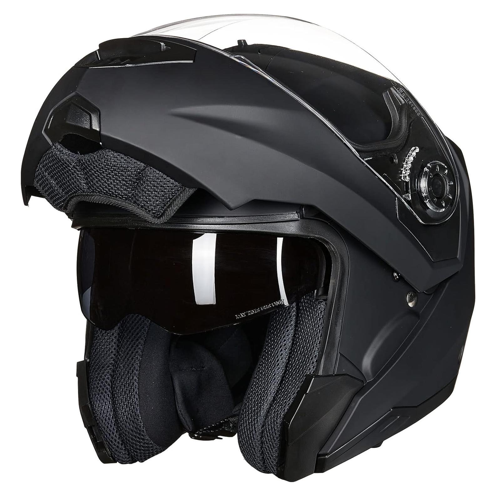 Casco de Moto ILM DP998 Modular con Doble Visor y Ventilación