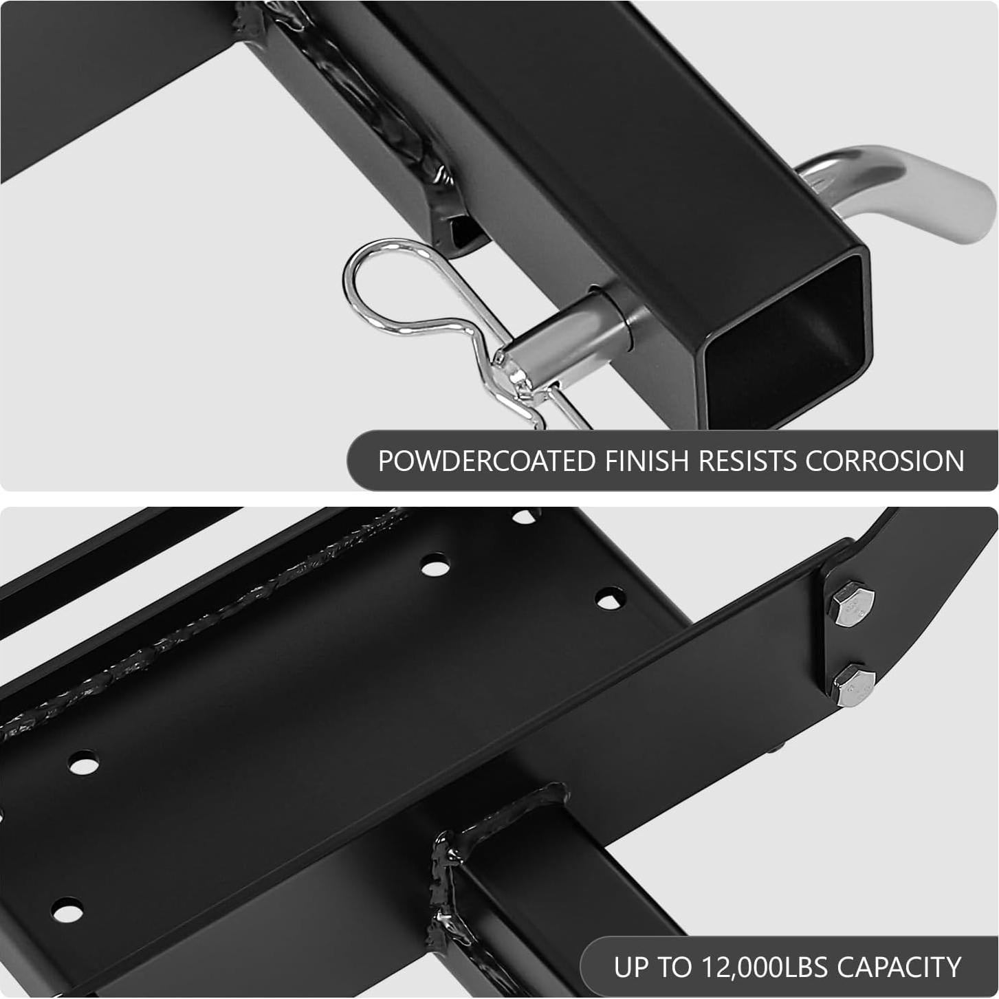 Placa de Montaje Plegable DNA Motoring para Winch 12,000 lbs