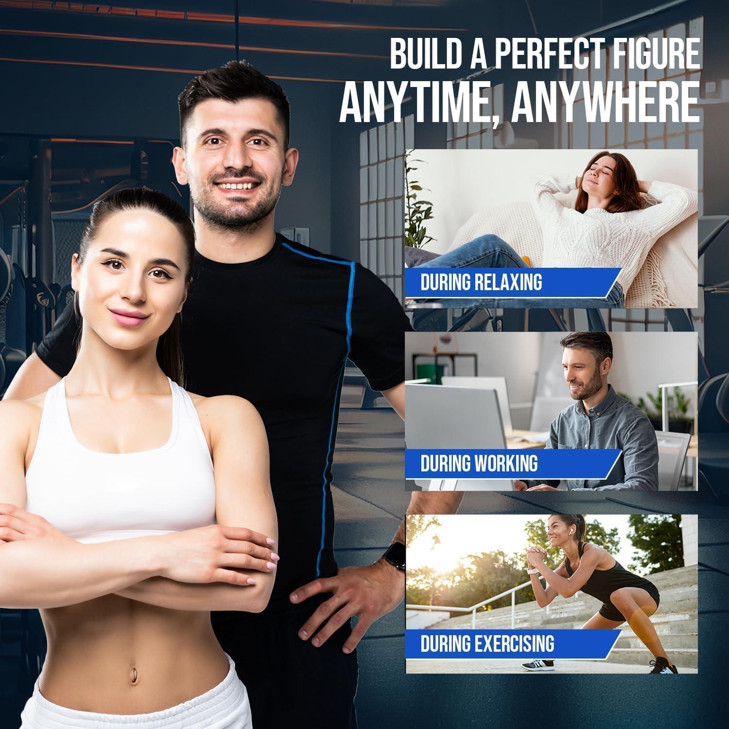 Toner Abdominal EMS Autagpen XH - 19 Niveles de Intensidad