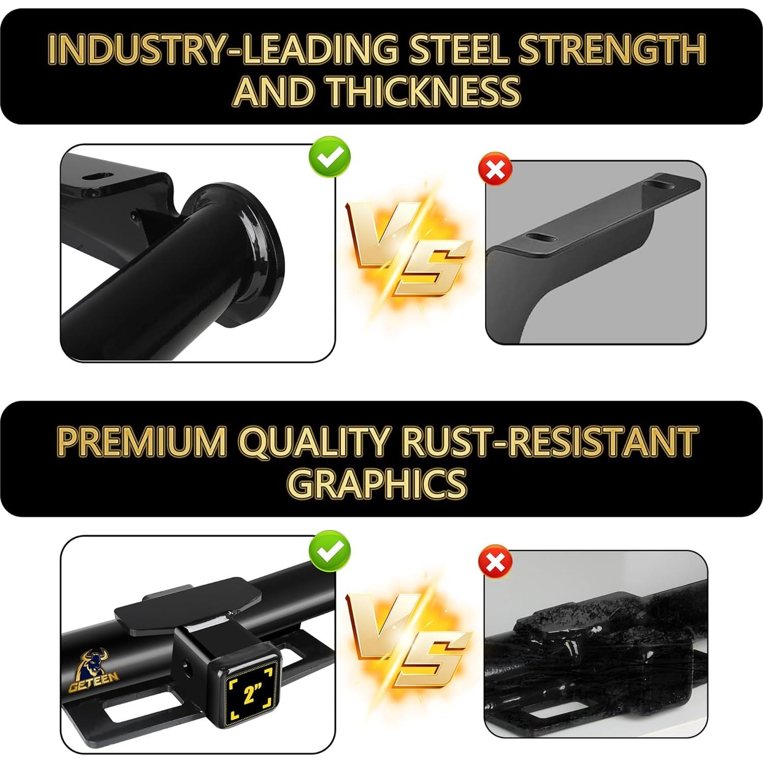 Enganche de Remolque Clase III Geteen TCG35 para Toyota Highlander 2014-2019