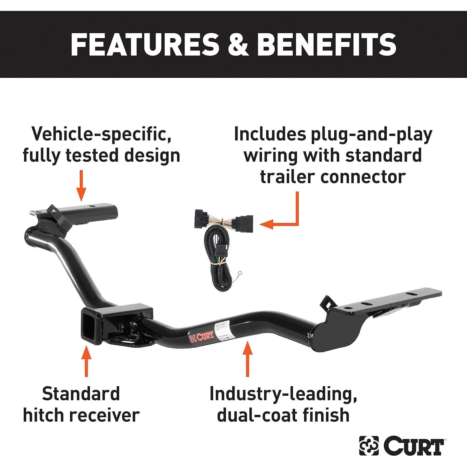 Enganche de Remolque CURT 99303 Clase 3 para Ford Explorer
