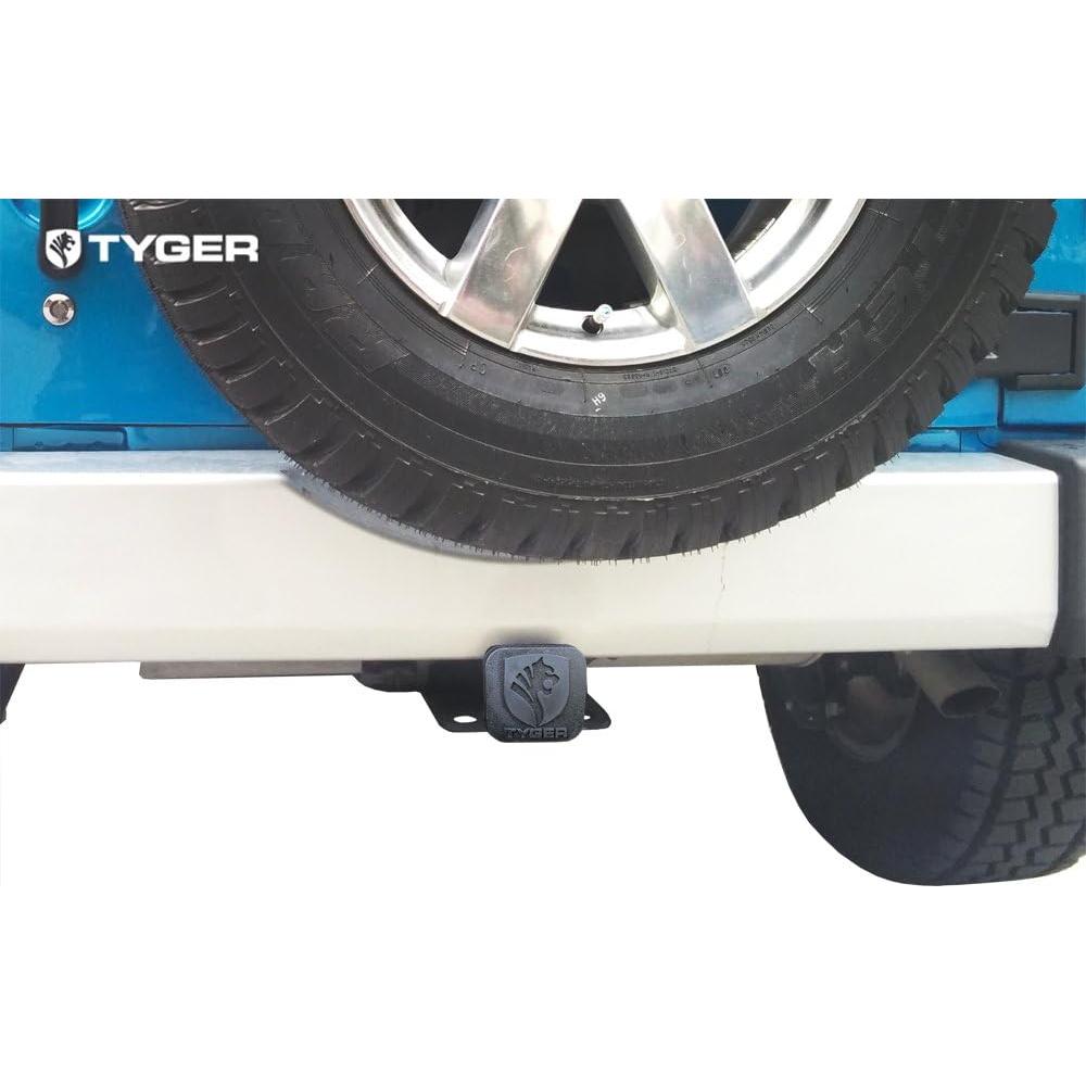 Enganche de Remolque TYGER Auto 2" con Arnés para Jeep Wrangler JK 2007-2018