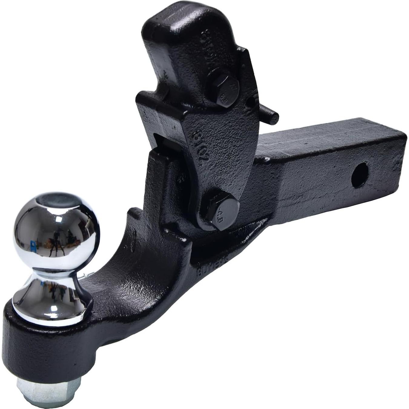 Enganche de Pintle Qiby QB-002A con Bola de 5 cm, 7260 kg