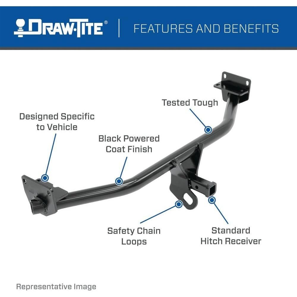Enganche de Remolque Clase 2 Draw-Tite 36660 para Ford EcoSport 2018-2022