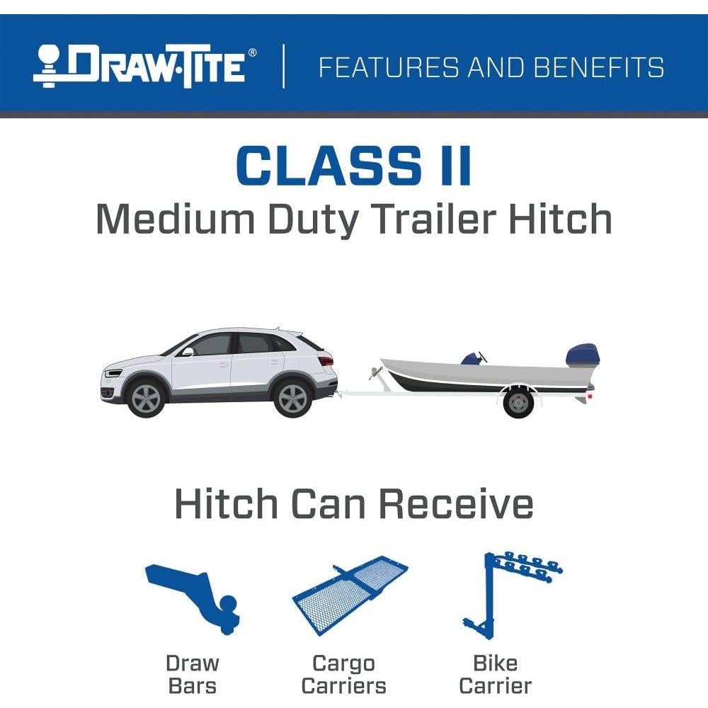 Enganche de Remolque Clase 2 Draw-Tite 36660 para Ford EcoSport 2018-2022