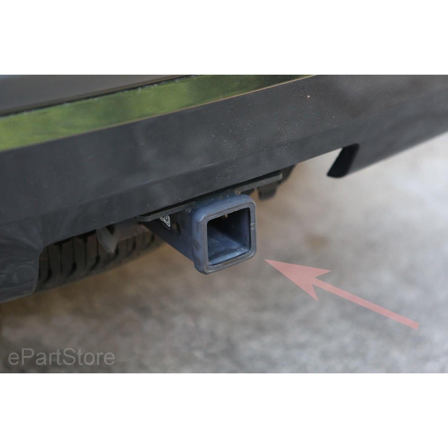 Cubierta de Enganche de Remolque eVerHITCH 2" Negro y Cromo