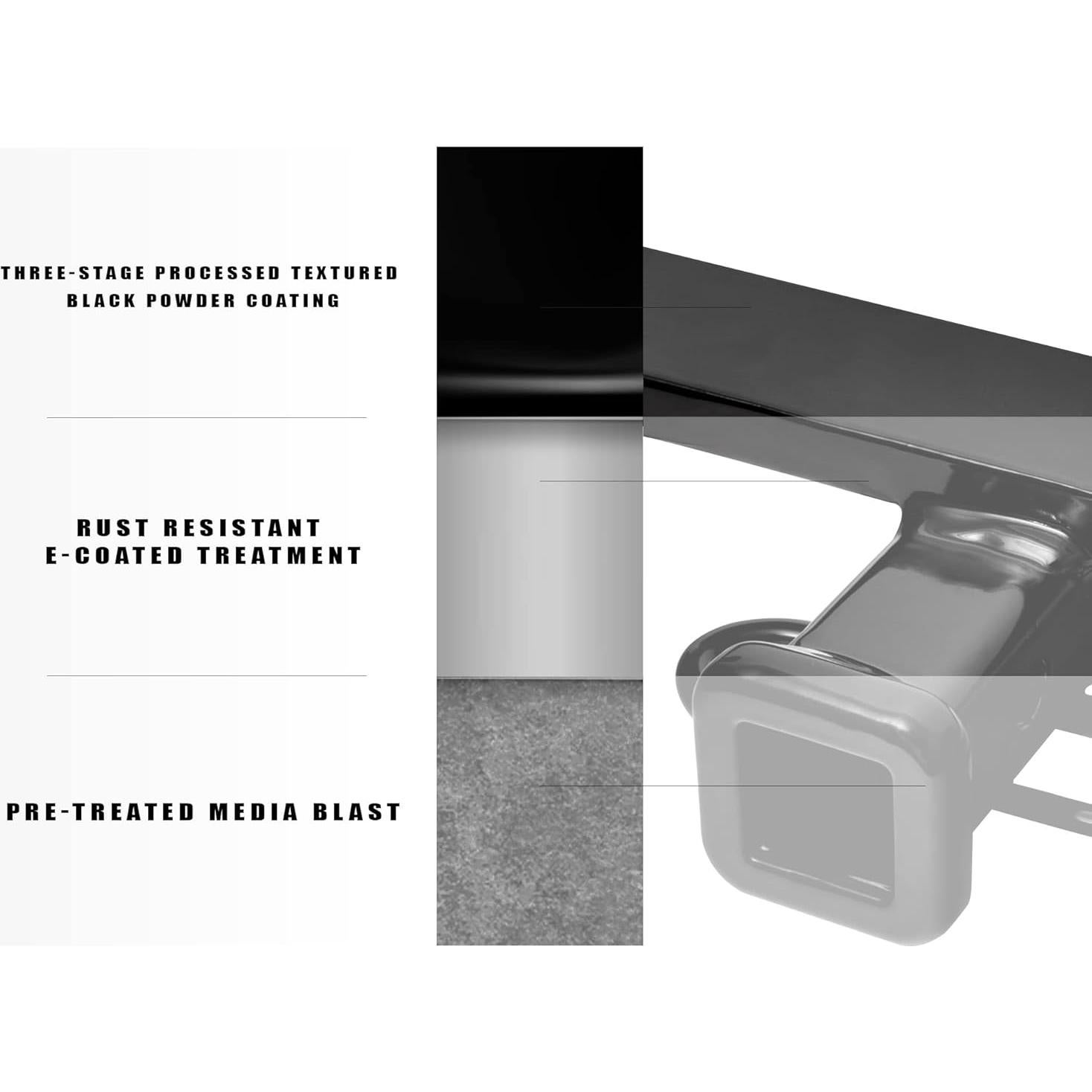 Enganche de Remolque Armordillo Clase 3 8719282 para Ford Transit 2015-2023