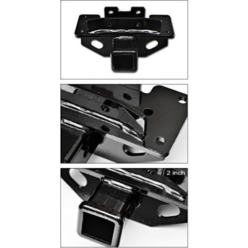 Enganche de Remolque Clase 3 Topline 2" Negro para Dodge Durango 04-09