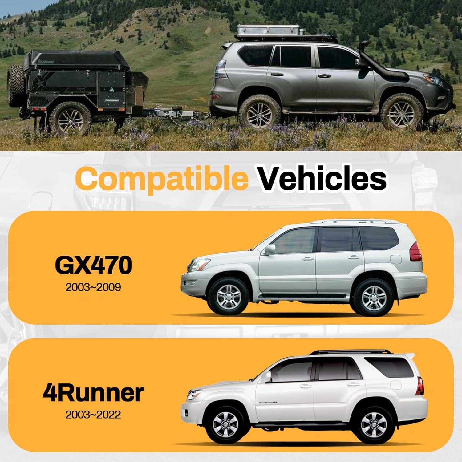 Enganche de Remolque Pulaim GX470 para Lexus y Toyota 4Runner