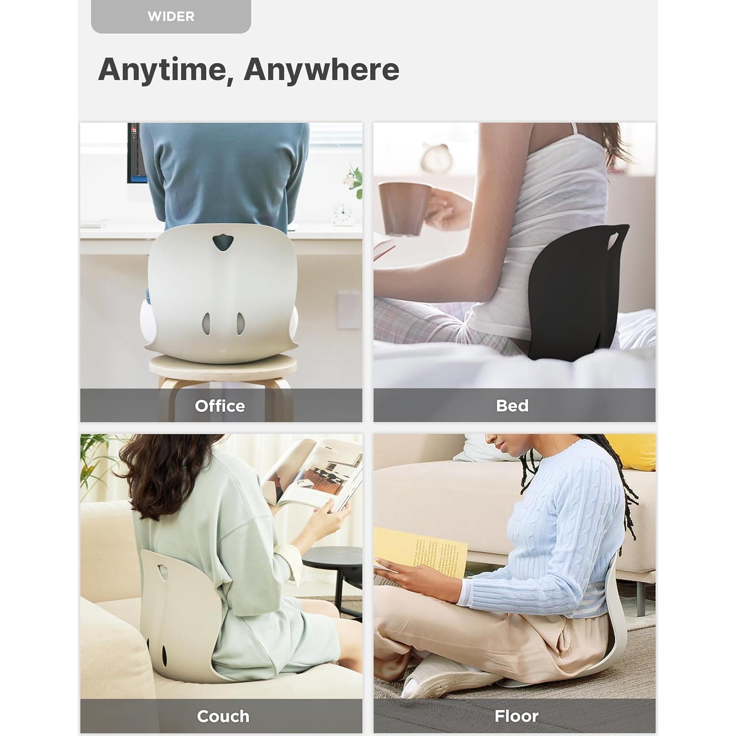 Silla Ergonómica Curble Wider Azul - Soporte Lumbar y Postura