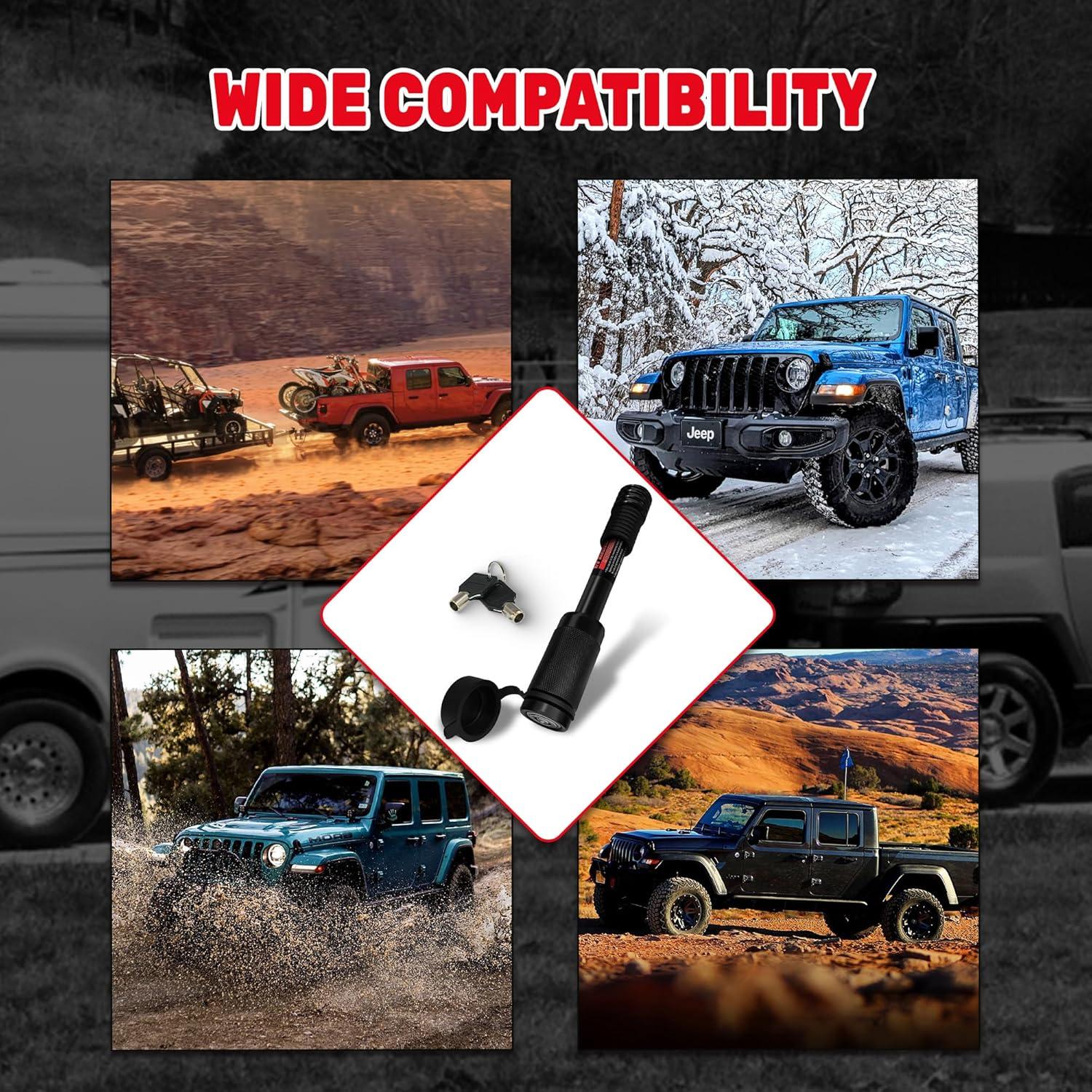 Cerradura de Enganche TYT 5/8" Diámetro - Paquete de 2