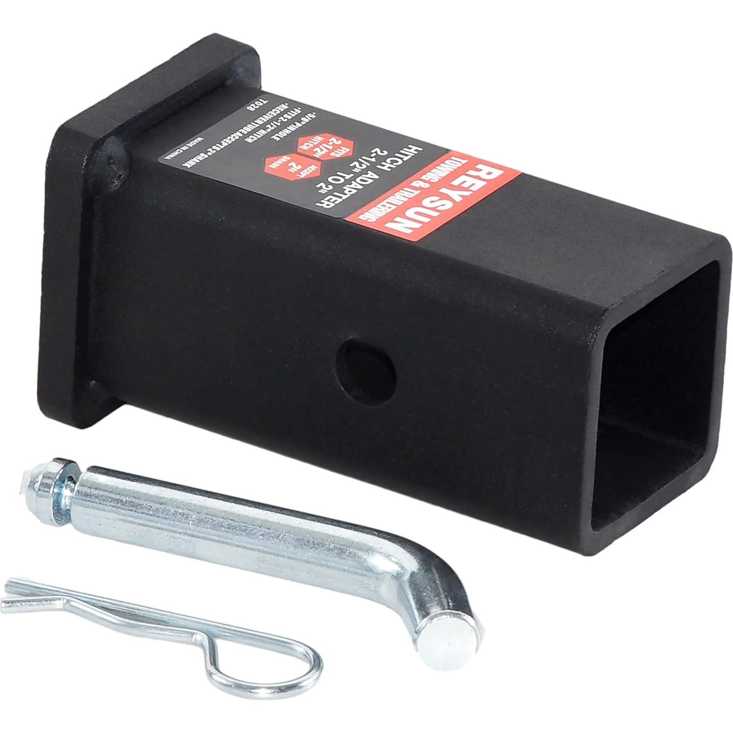 Adaptador de Enganche de Remolque REYSUN 2.5" a 2" Acero