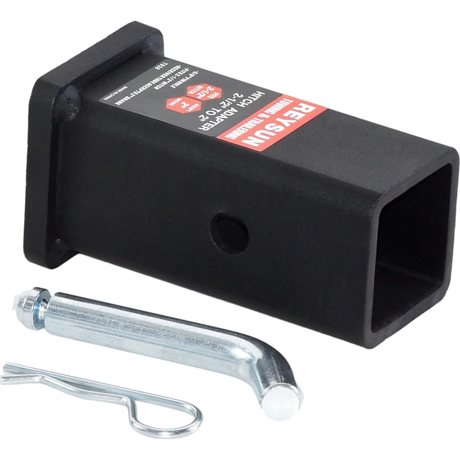 Adaptador de Enganche de Remolque REYSUN 2.5" a 2" Acero