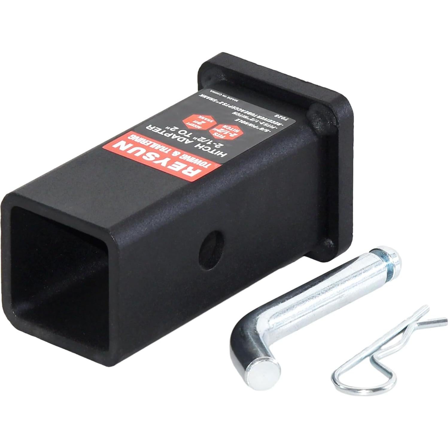 Adaptador de Enganche de Remolque REYSUN 2.5" a 2" Acero