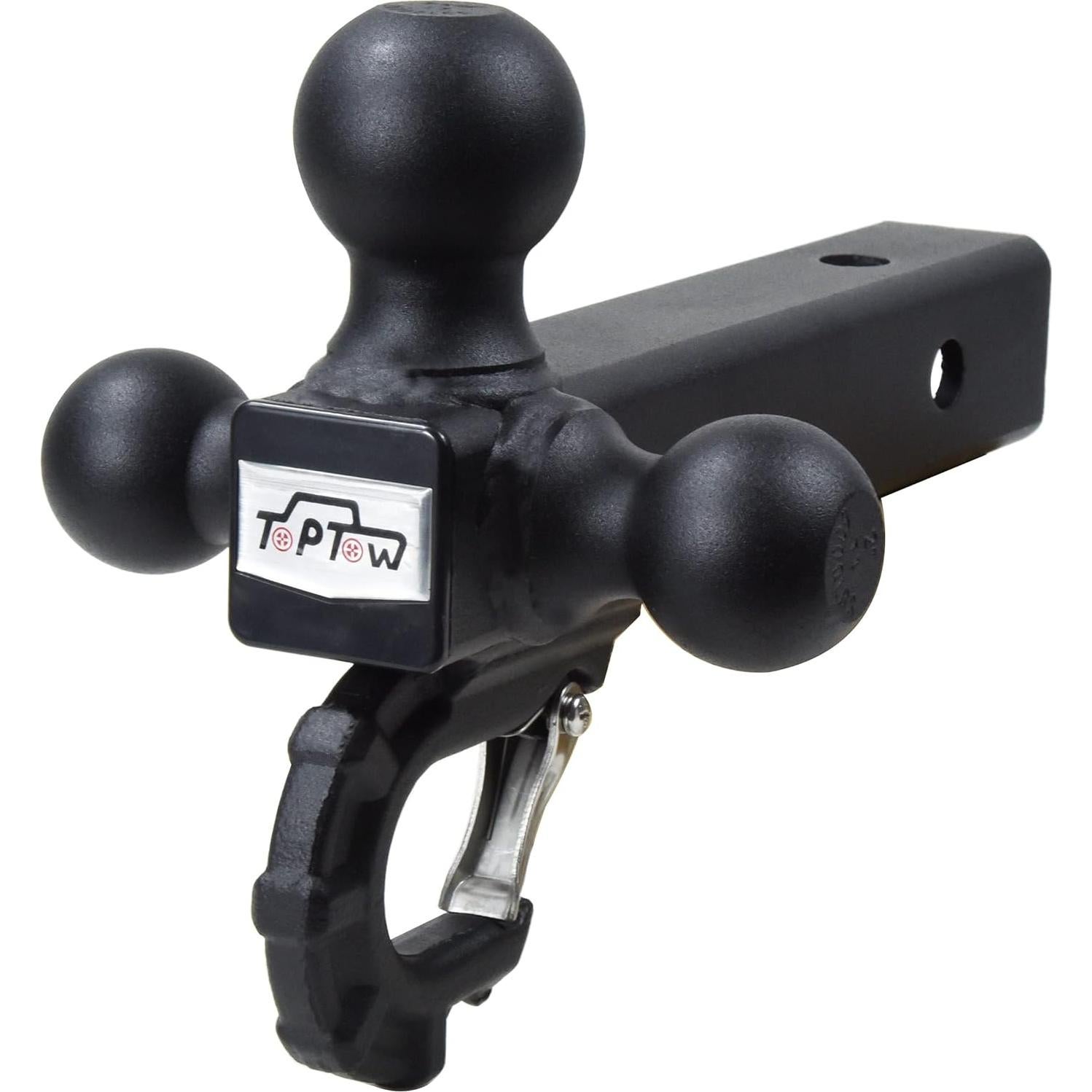 Enganche de Remolque Toptow Tri-Bola 4536 kg Negro Matte
