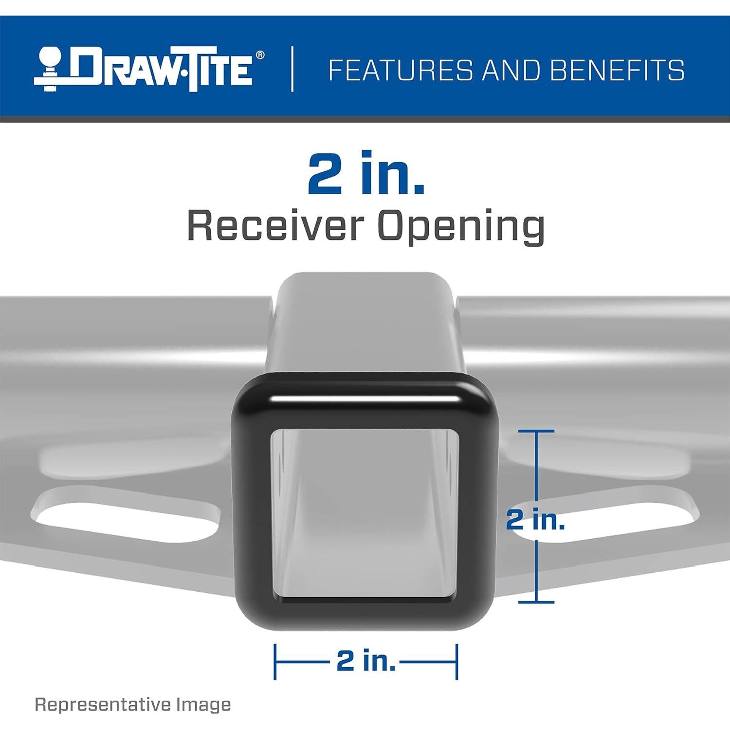 Enganche de Remolque Clase 3 Draw-Tite 76098 2041 kg Mitsubishi