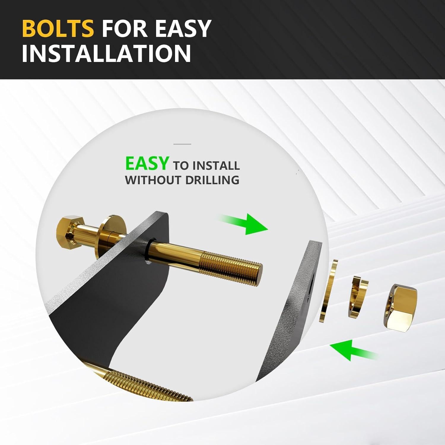 Kit de Remolque YZONA para Jeep Wrangler JK 2007-2018 con Enganche