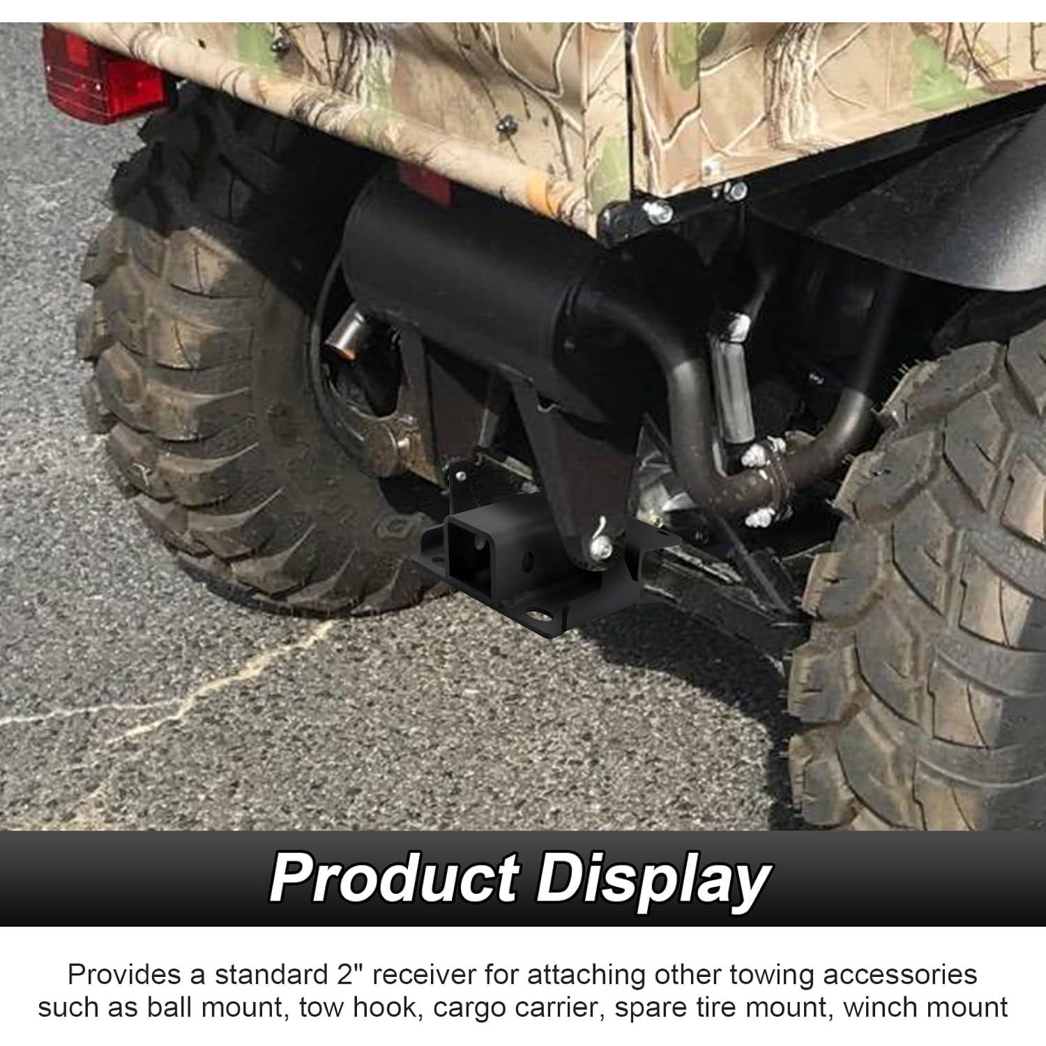 Enganche trasero de remolque ROMELACK 2" con grillete D 3/4"