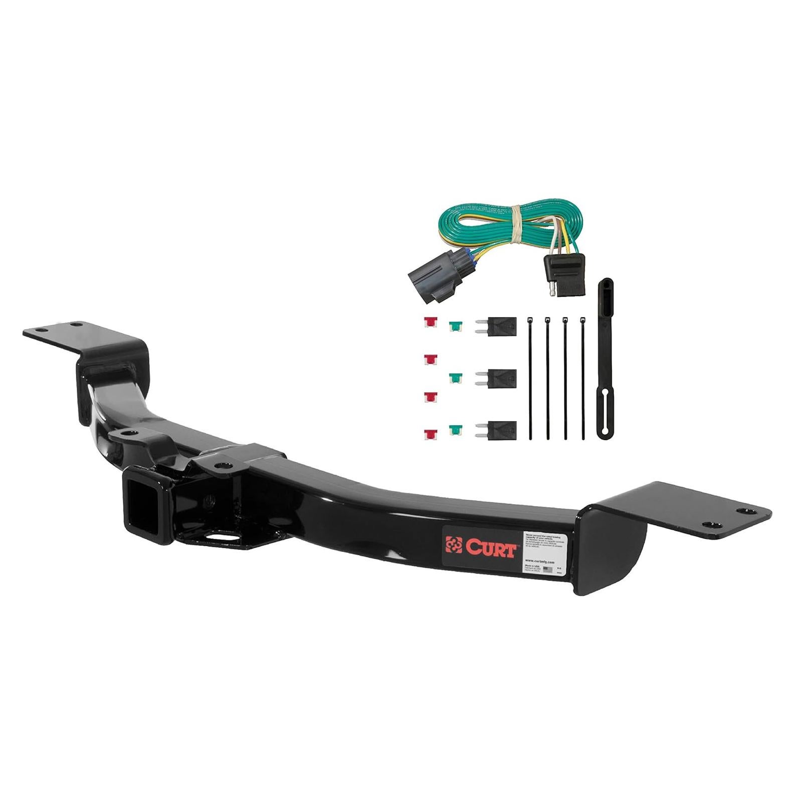 Enganche de Remolque CURT 99313 Clase 3 con Cableado 4 Pines