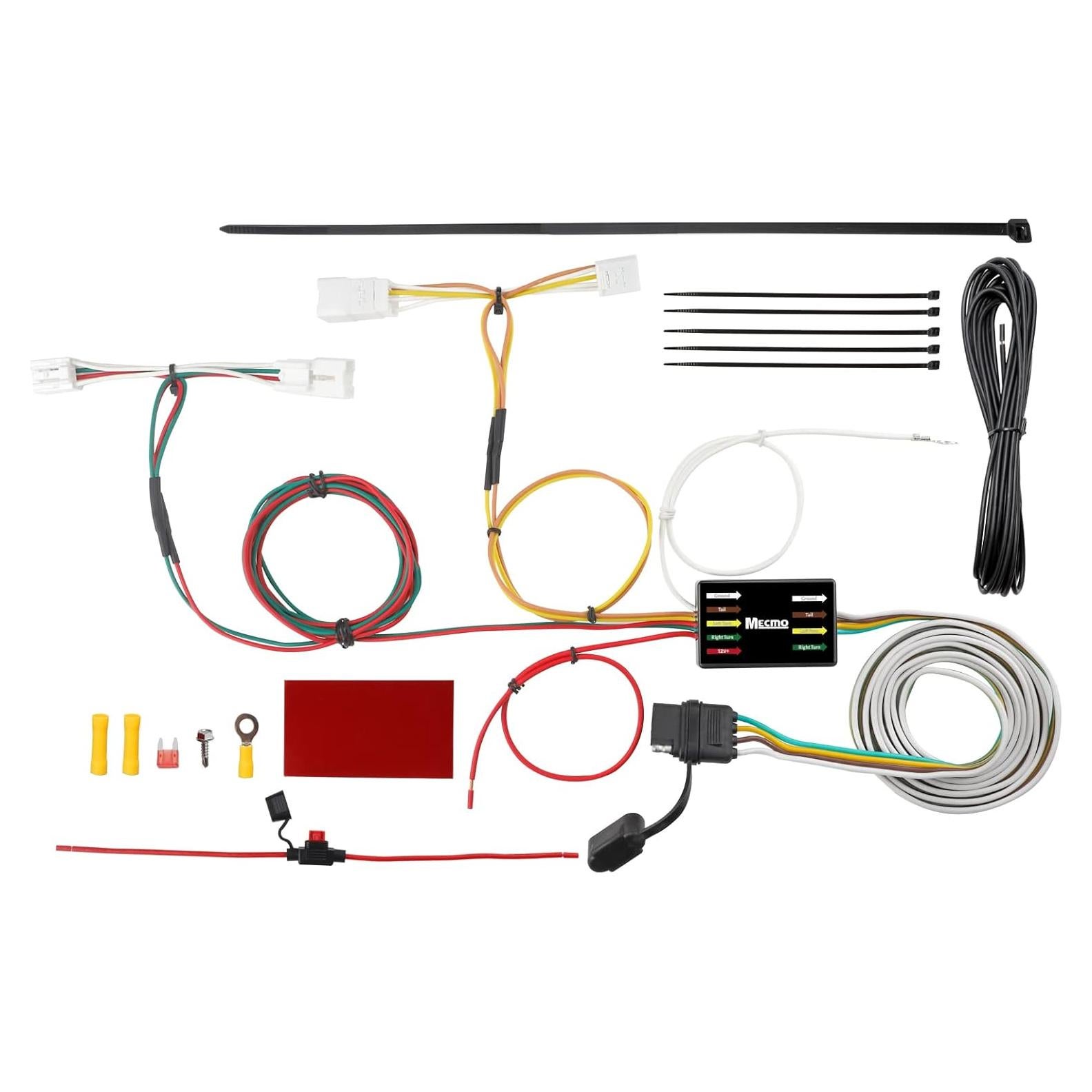 Arnés de Cableado de Remolque MECMO 4 Pines para Toyota RAV4 2006-2012