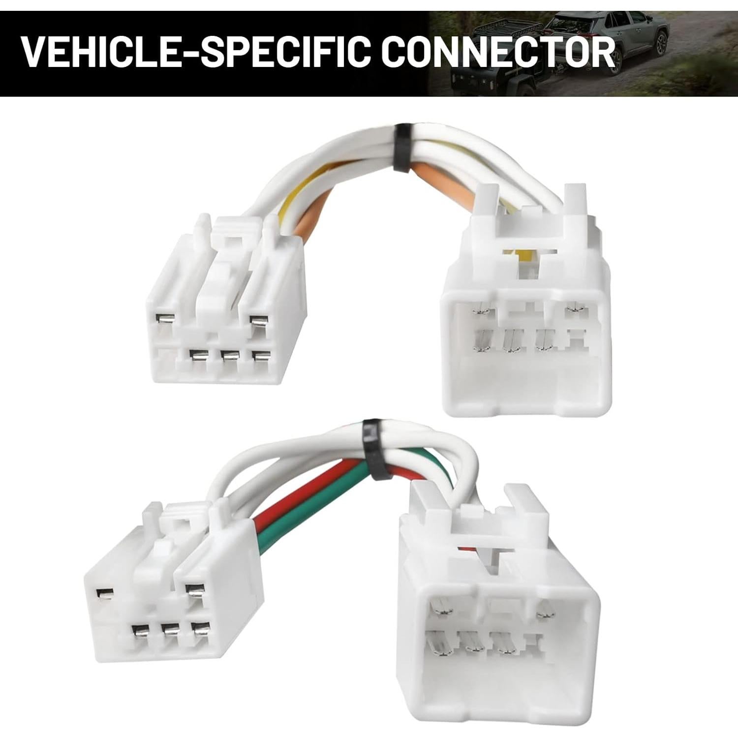 Arnés de Cableado de Remolque MECMO 4 Pines para Toyota RAV4 2006-2012