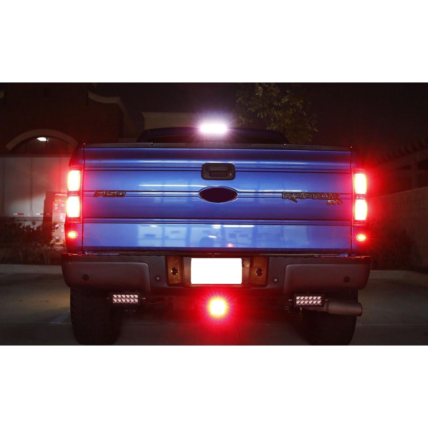 Luz de Freno de Remolque iJDMTOY 15 LED Ahumada 15.24 cm