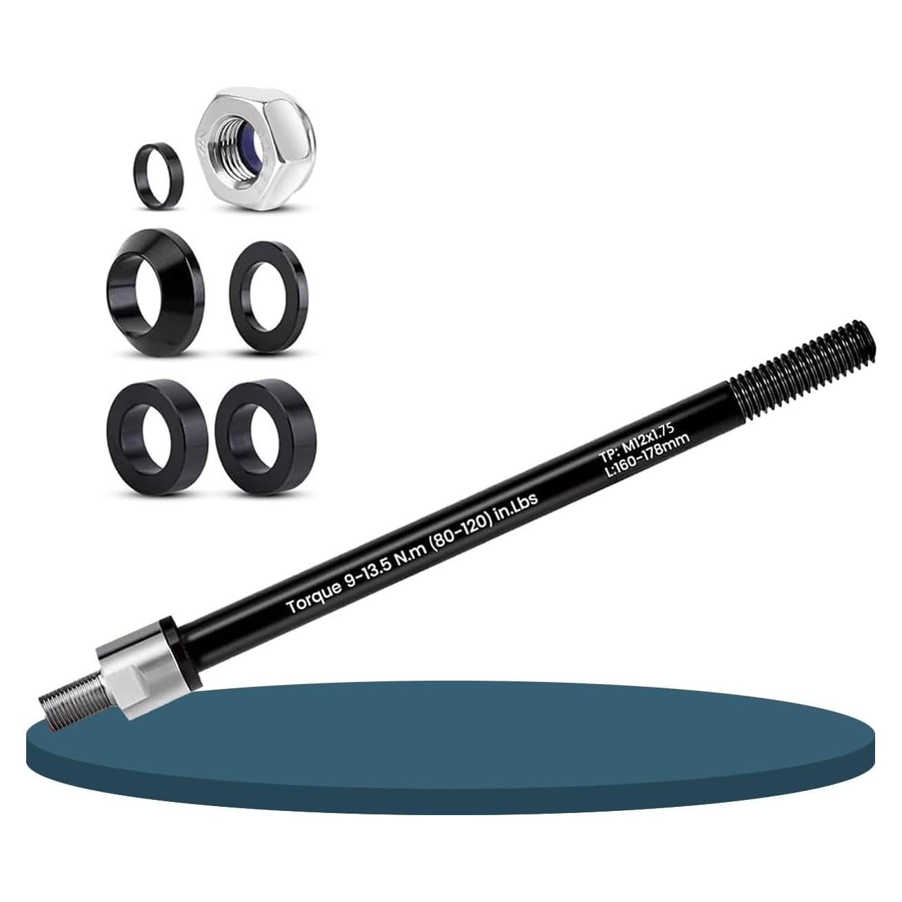 Adaptador de Eje Pasante M12 Kelingsi para Remolque de Bicicleta