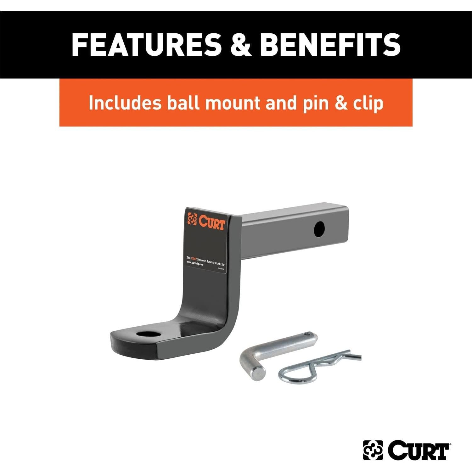 Enganche de Remolque CURT Clase 2 1134 kg para Pontiac Vibe/Toyota Matrix
