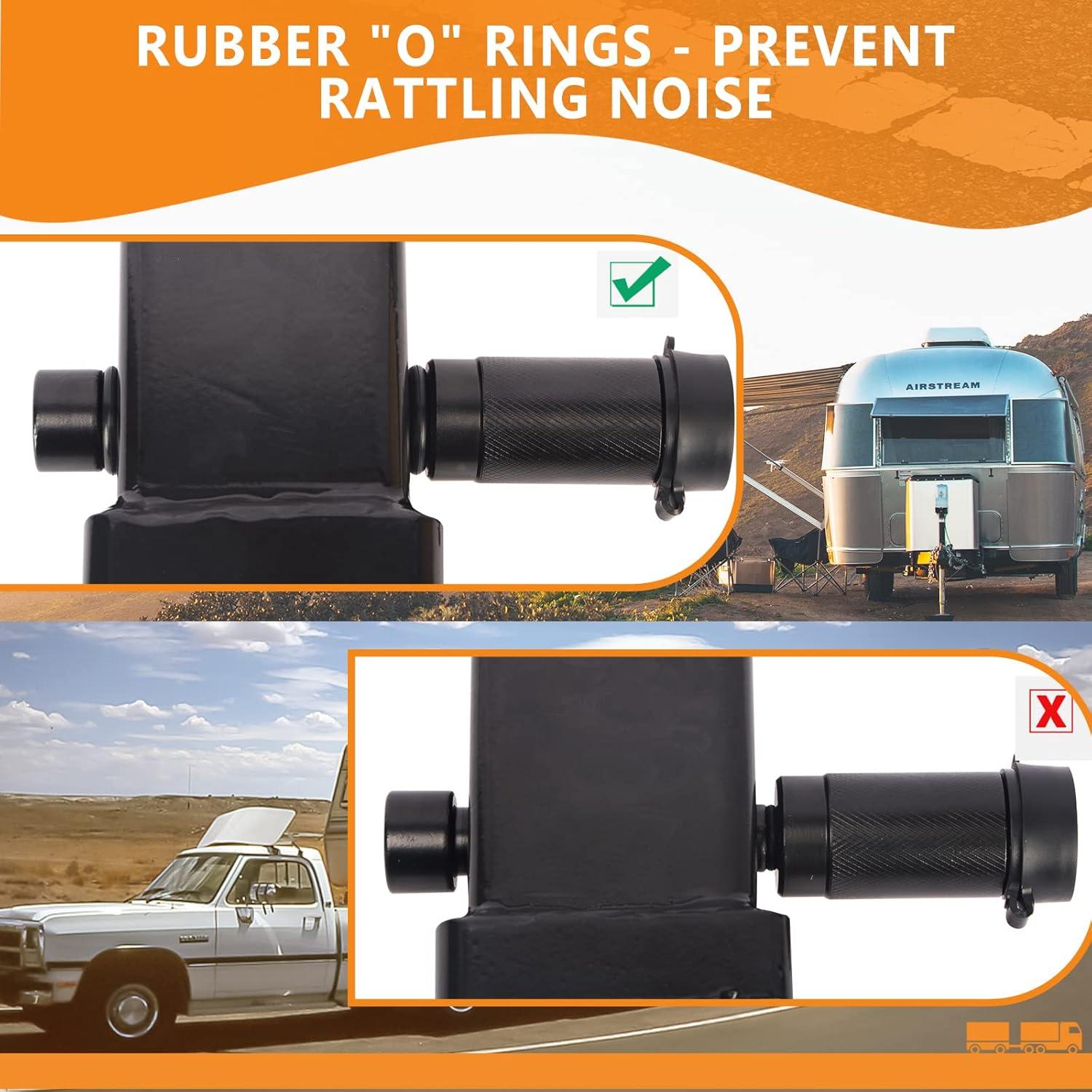 Candado de Enganche META Hardware 5/8" con Anillos O Antivibración