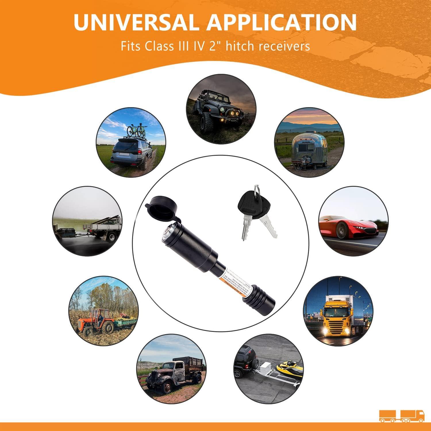 Candado de Enganche META Hardware 5/8" con Anillos O Antivibración