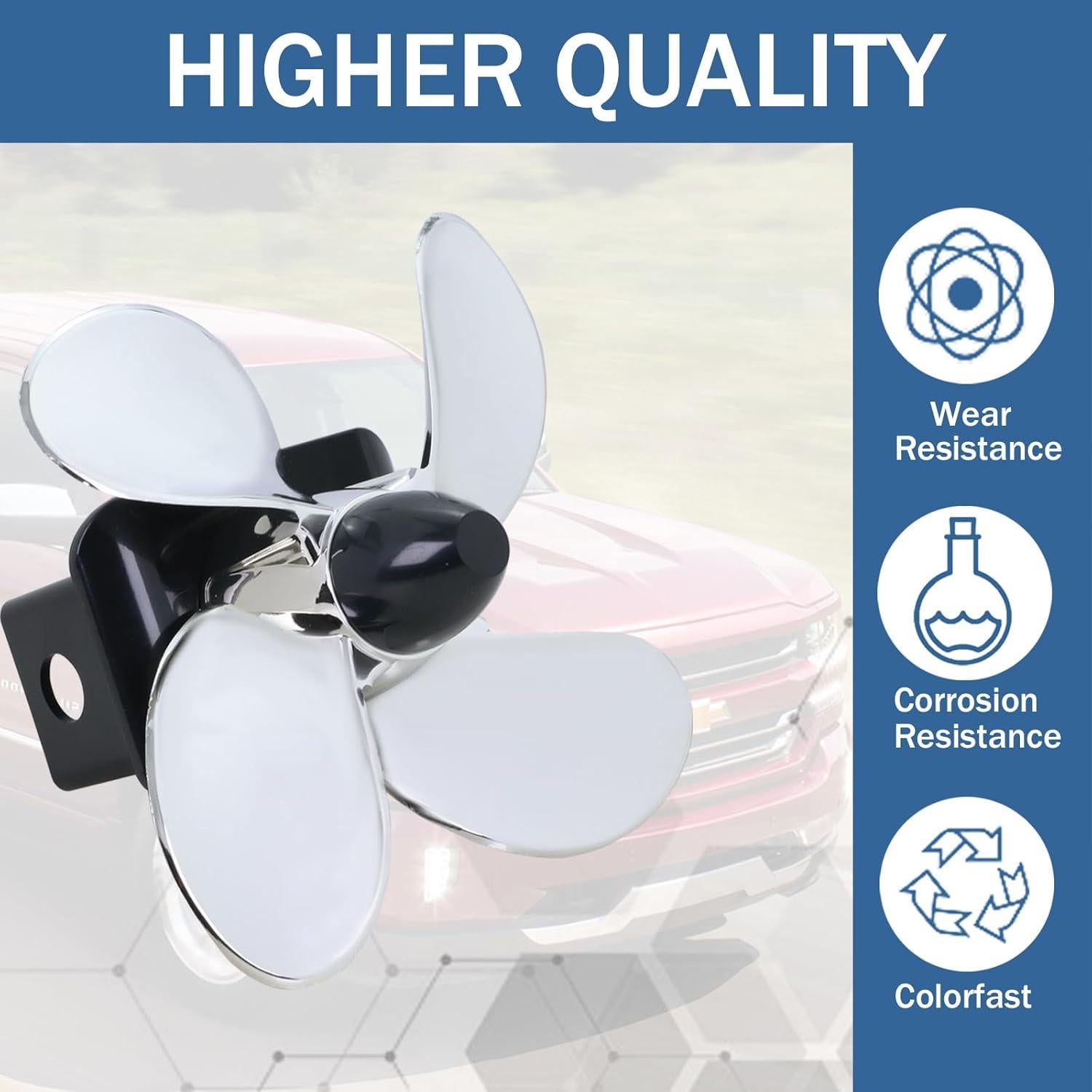 Cubierta de Enganche Qagea 77009 para Remolque 2" Plástico