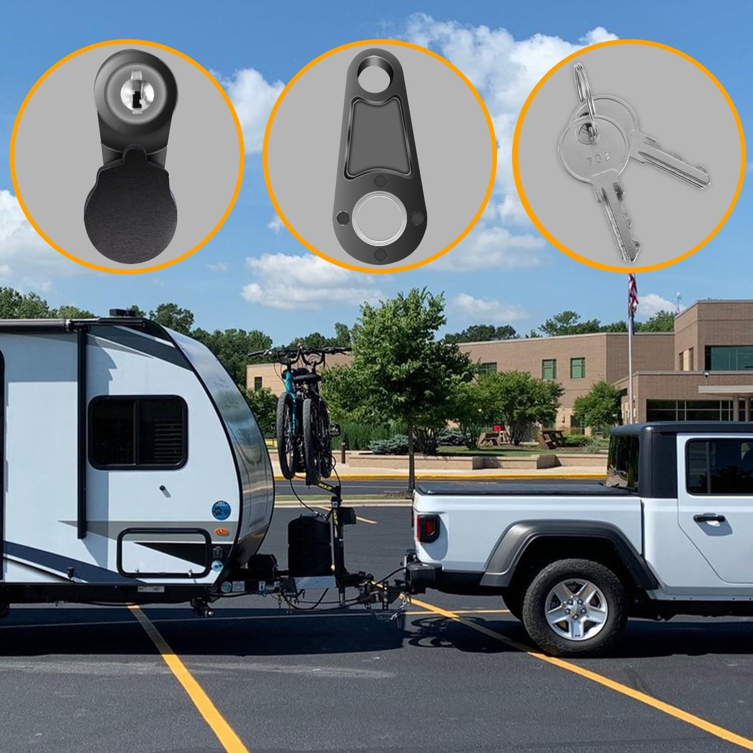 Cerradura de Acoplador de Remolque Xuanxi Star con Tapa de Goma