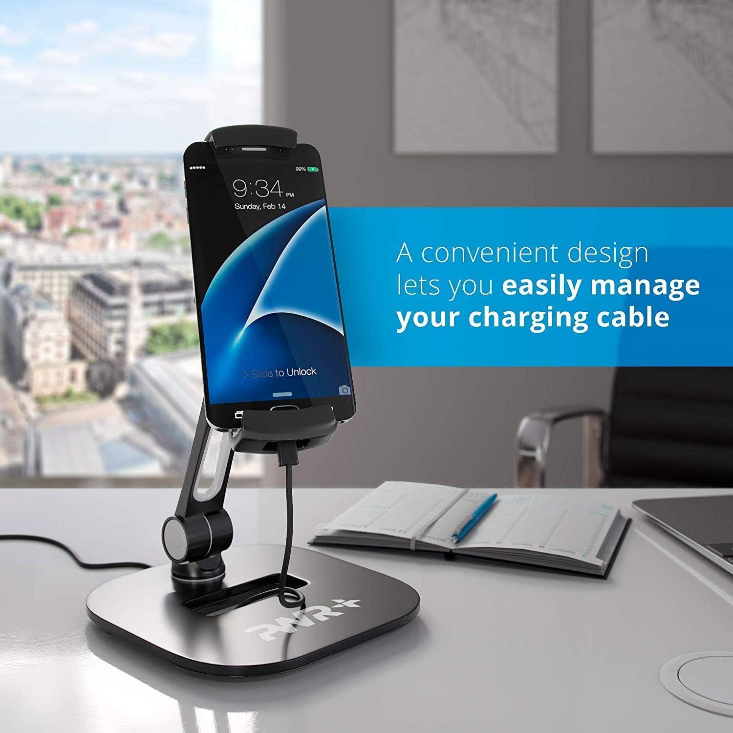 Soporte Ajustable para Tabletas y Smartphones PWR+ XTAB2 4-11"