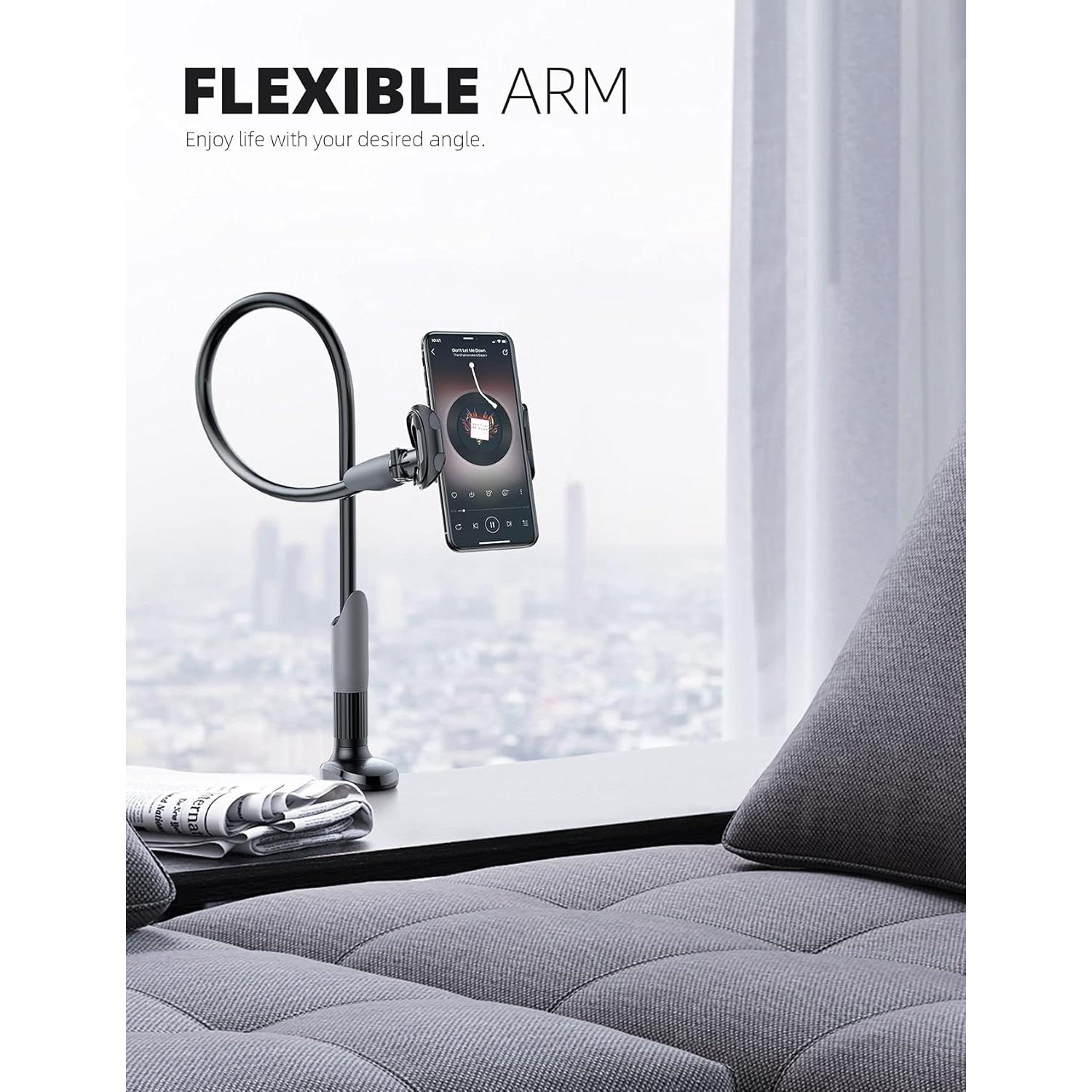 Soporte para Teléfono Lamicall con Brazo Flexible y Madera