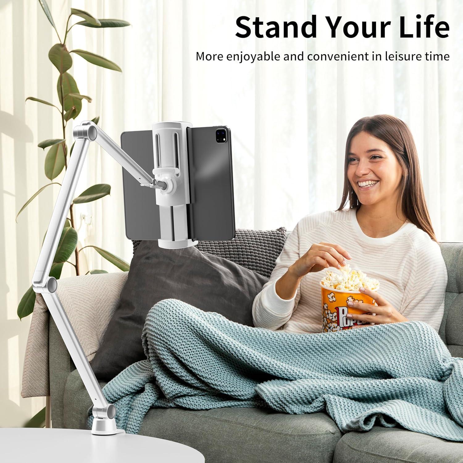 Soporte Ajustable para iPad LULULOOK - Aluminio, 4.7" a 13"